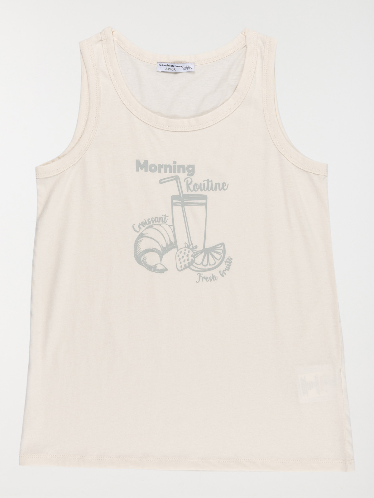 Pyjashort petit déjeuner fille (XXS-M)