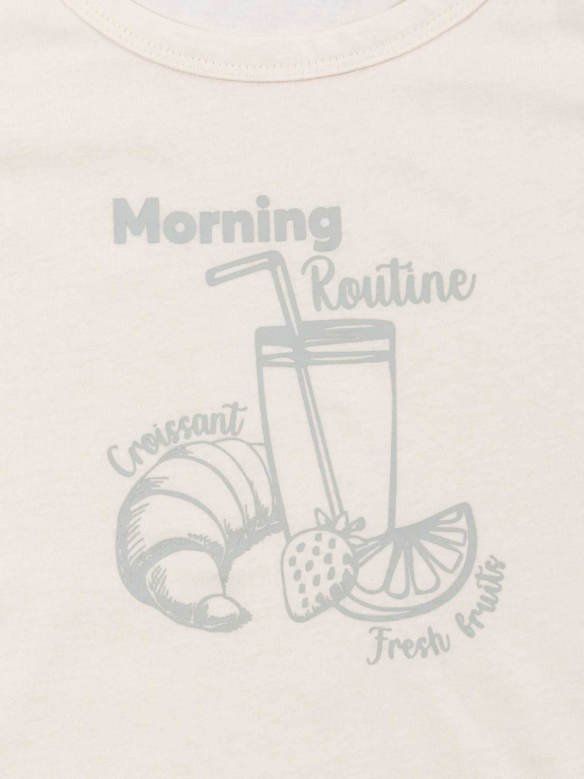 Pyjashort petit déjeuner fille (XXS-M)