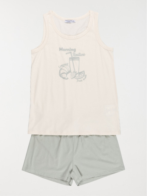 Pyjashort petit déjeuner...