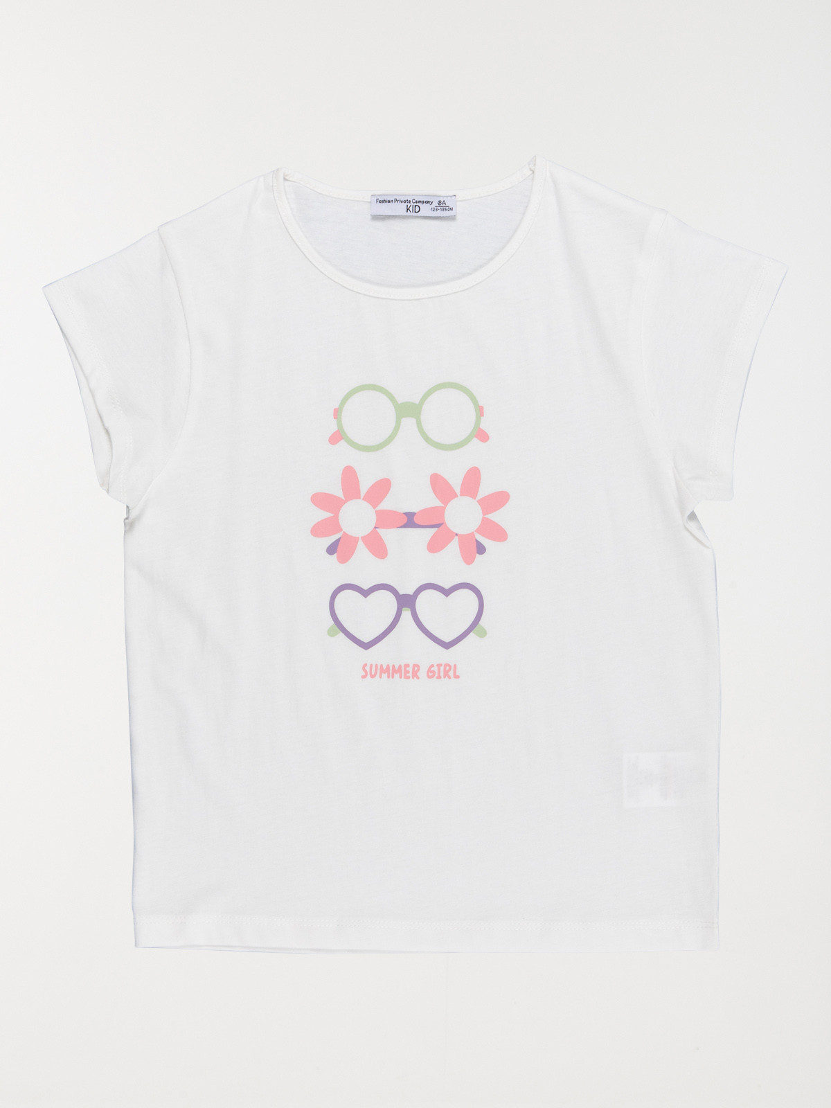 Pyjashort lunettes fille (3-12A)