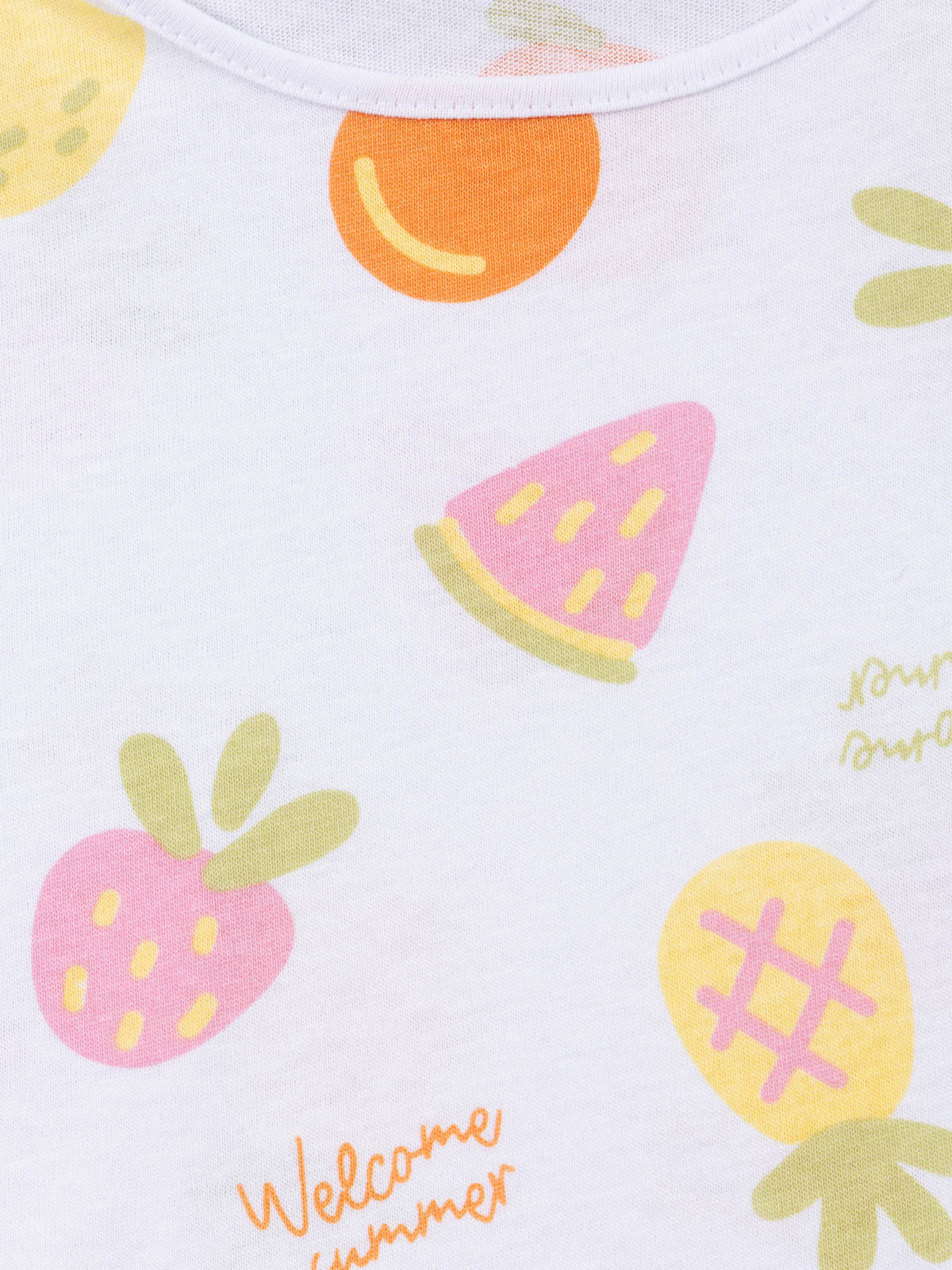 Pyjashort fruits fille (3-12A)