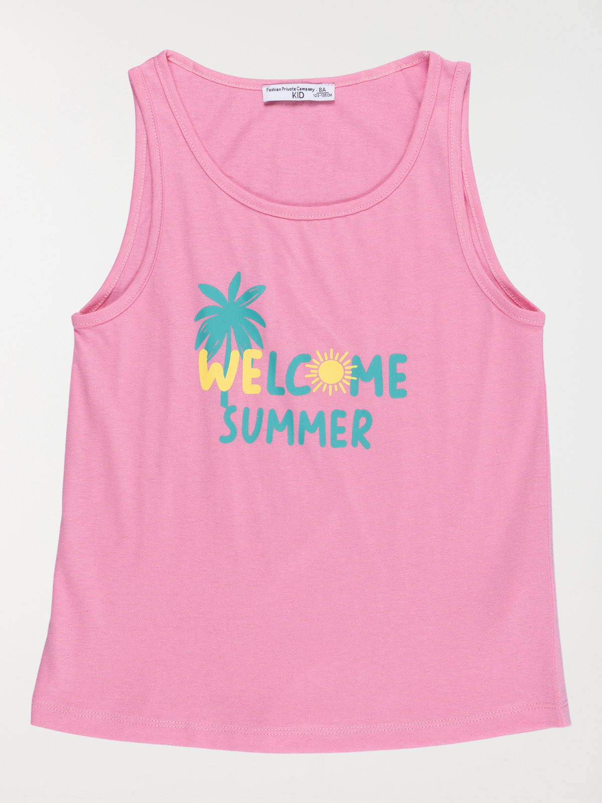 Pyjashort welcome summer fille (3-12A)