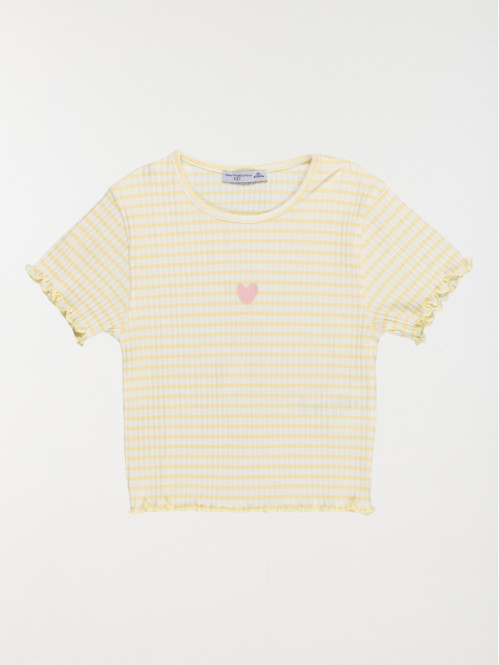 Pyjashort rayé et coeur...