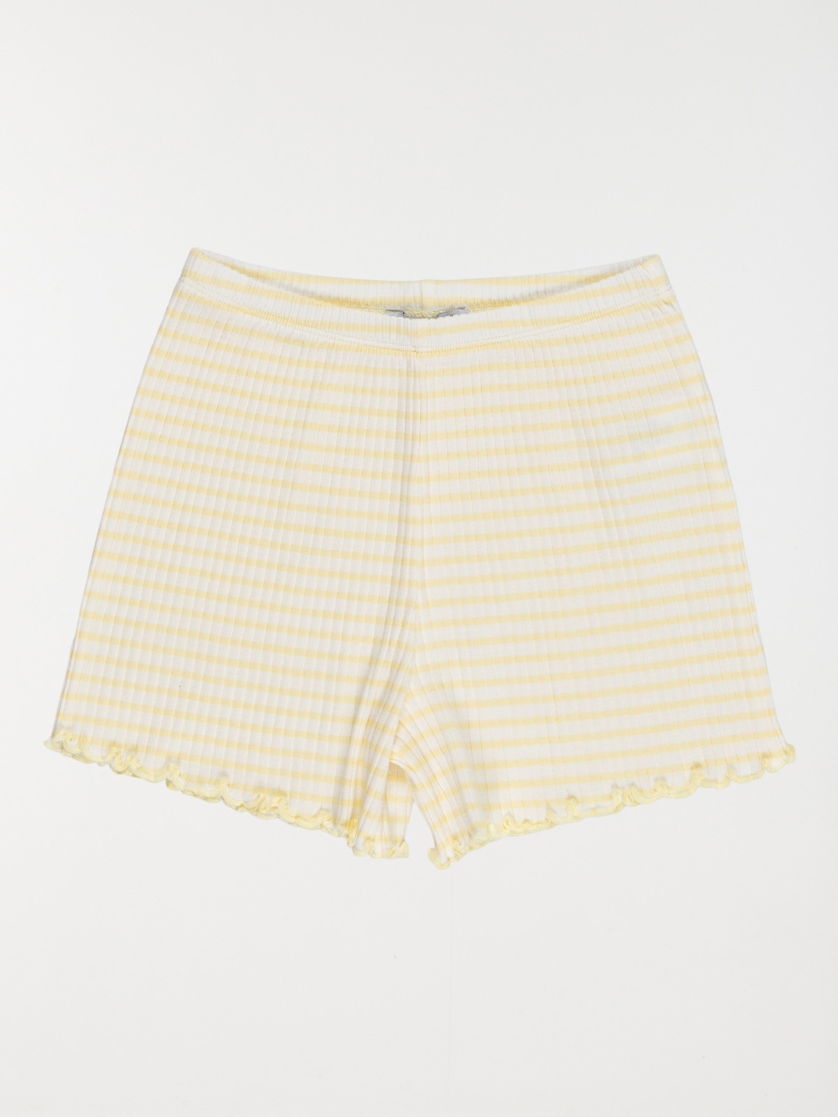 Pyjashort rayé et coeur fille (3-12A)