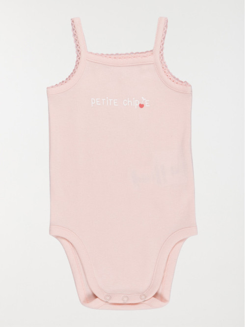 Lot 3 bodies petite chipie...