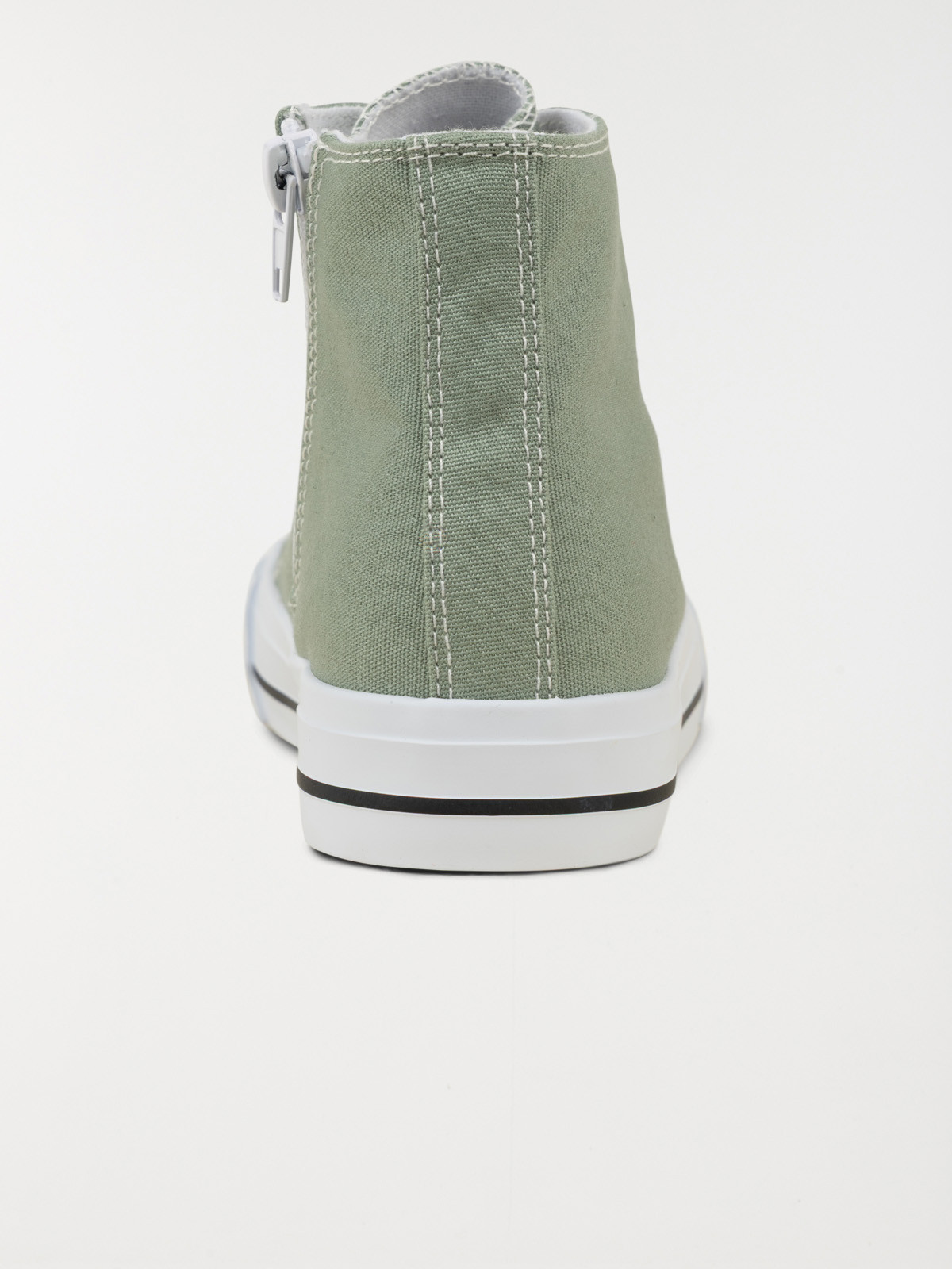 Tennis toile montante vert (31-35)