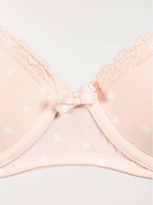 Lot de 2 soutiens-gorge fille (75A-80B) Lot de 2 soutiens-gorge fille (75A-80B)