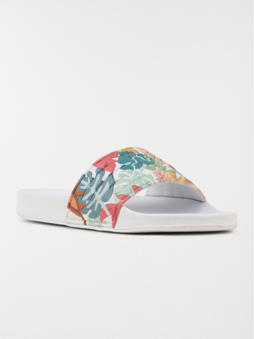 Claquette Kappa fleurie...