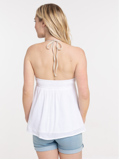 Top dos nu blanc femme Top dos nu blanc femme