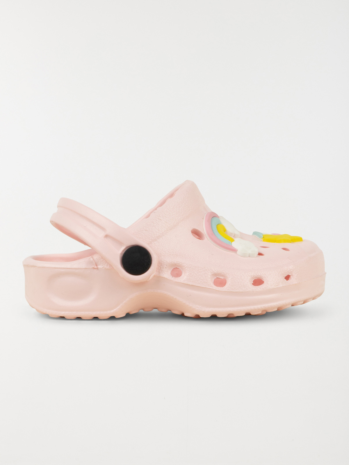 Sabot plastique rose fille (20-24)