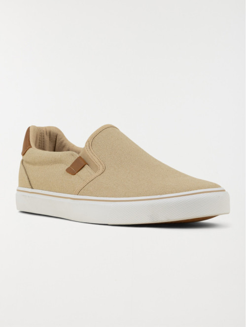 Tennis toile slip-on homme...