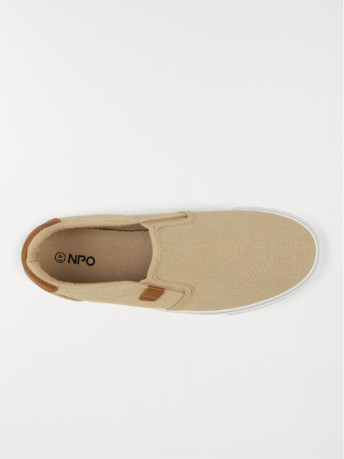 Tennis toile slip-on homme...