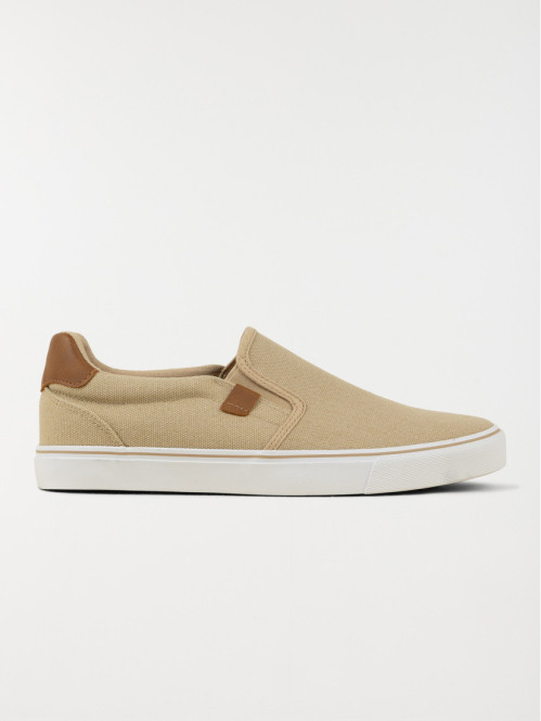 Tennis toile slip-on homme...
