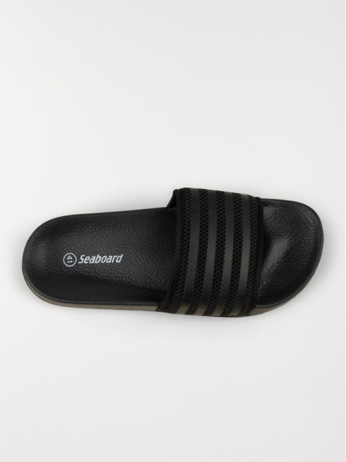 Claquette noire homme (40-46)