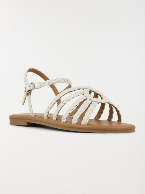 Sandales brides tressées...