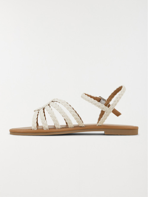 Sandales brides tressées...