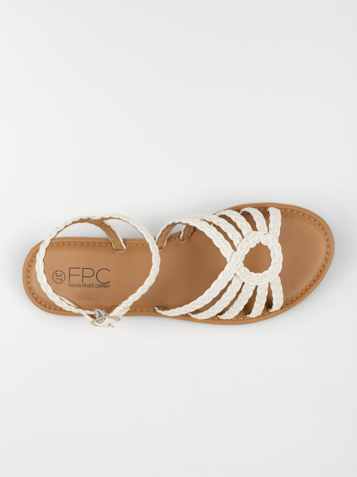 Sandales brides tressées femme (36-41) Sandales brides tressées femme (36-41)