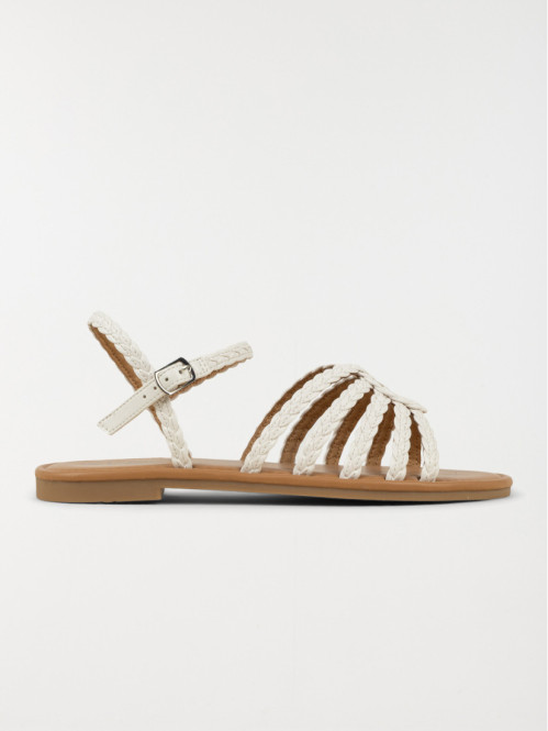 Sandales brides tressées...