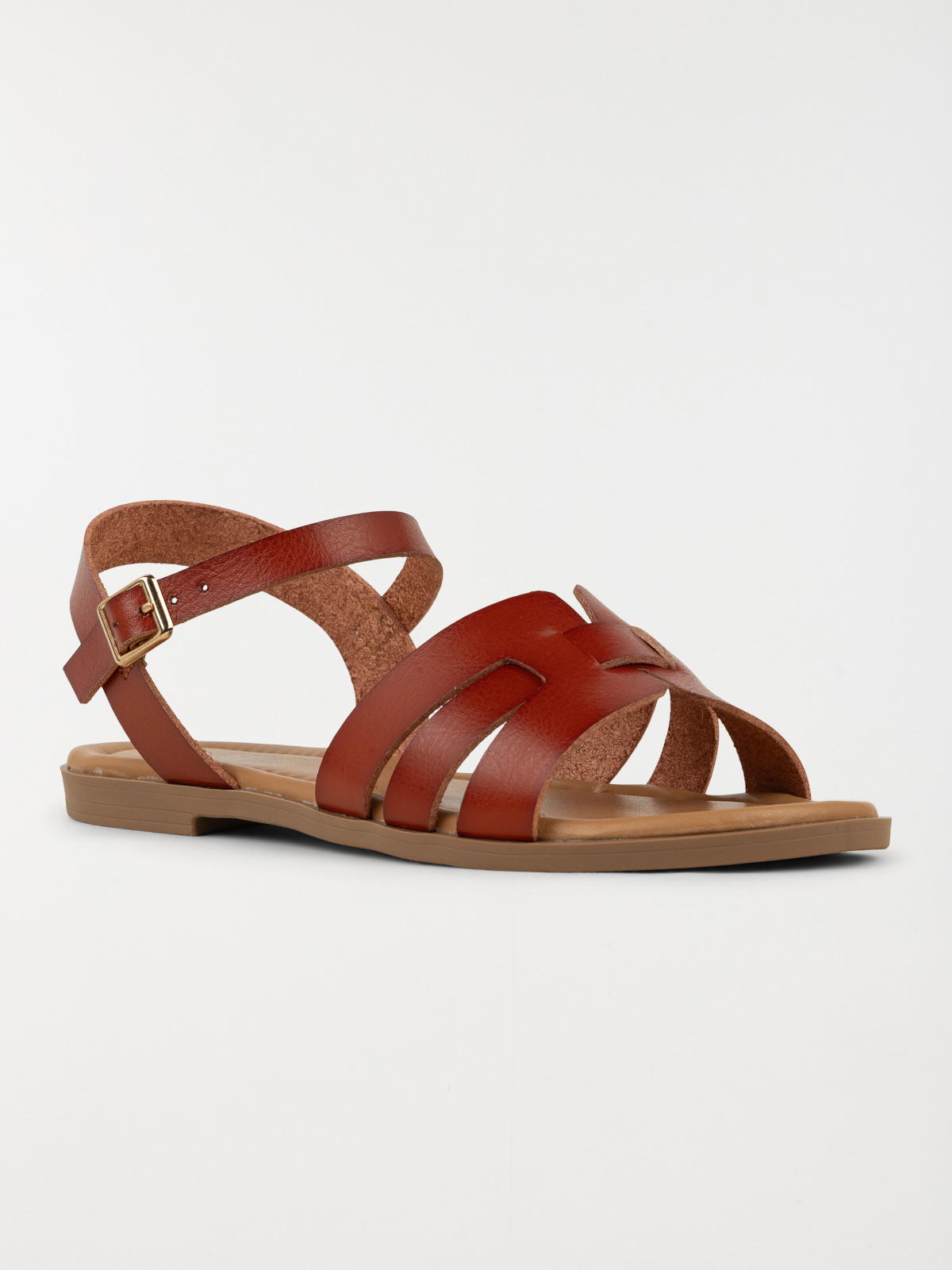 Sandales coloris camel femme (36-41) Sandales coloris camel femme (36-41)