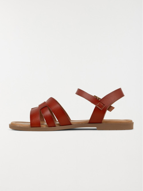 Sandales coloris camel...