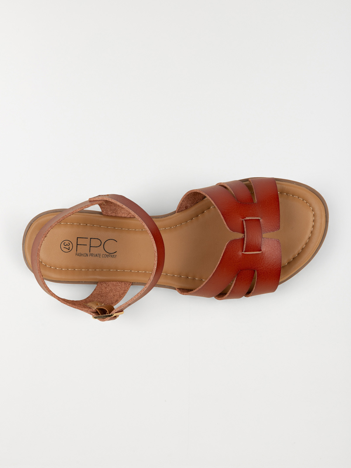 Sandales coloris camel femme (36-41) Sandales coloris camel femme (36-41)