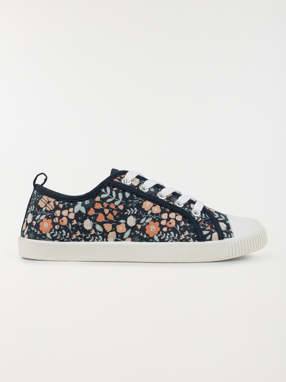 Tennis toile fleurie femme (36-41)