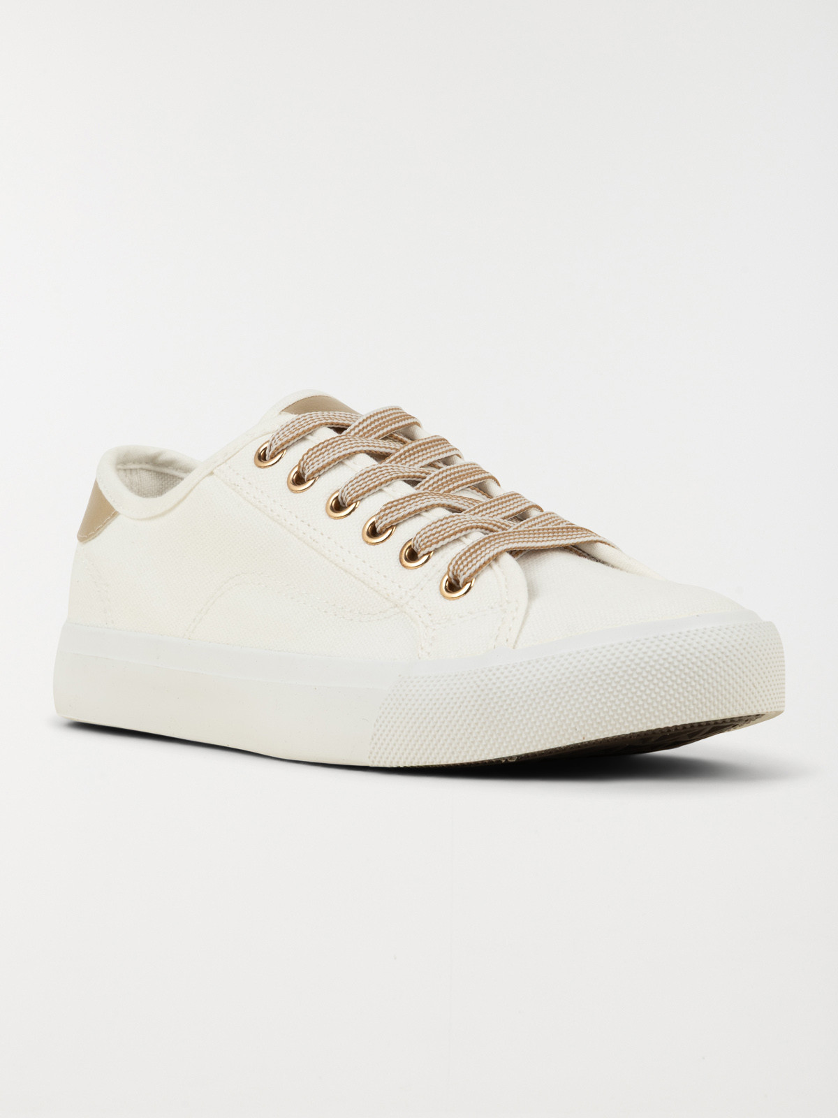 Tennis toile blanche femme (36-41)