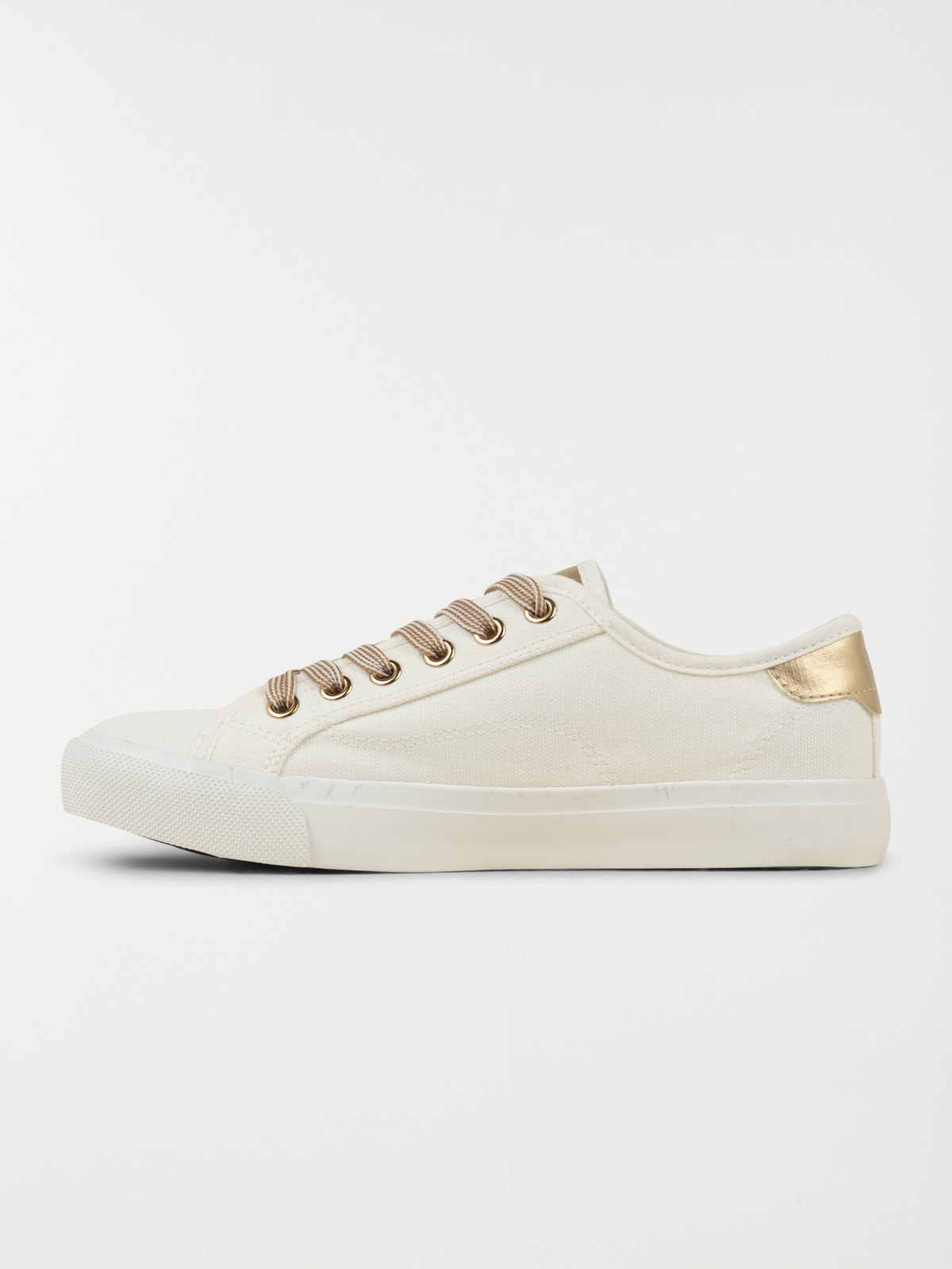 Tennis toile blanche femme (36-41)