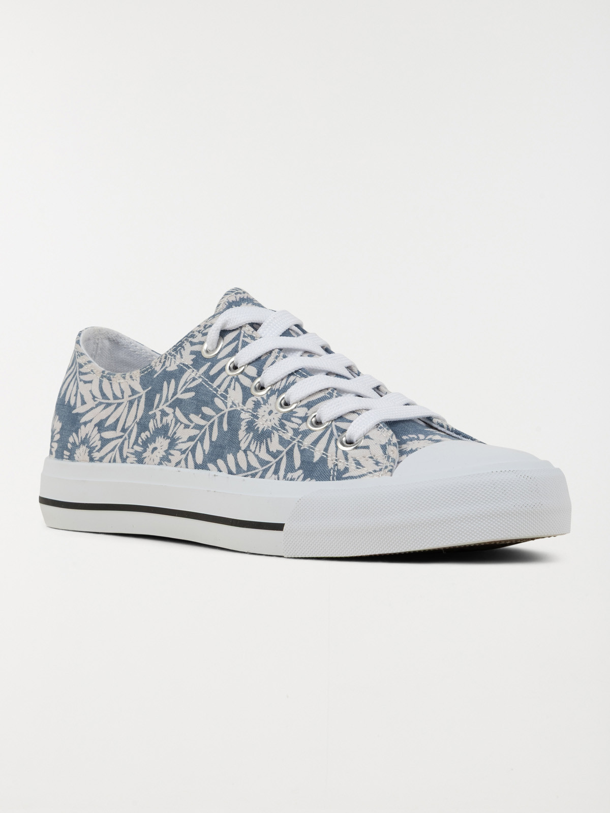 Tennis toile fleurie femme (36-41)