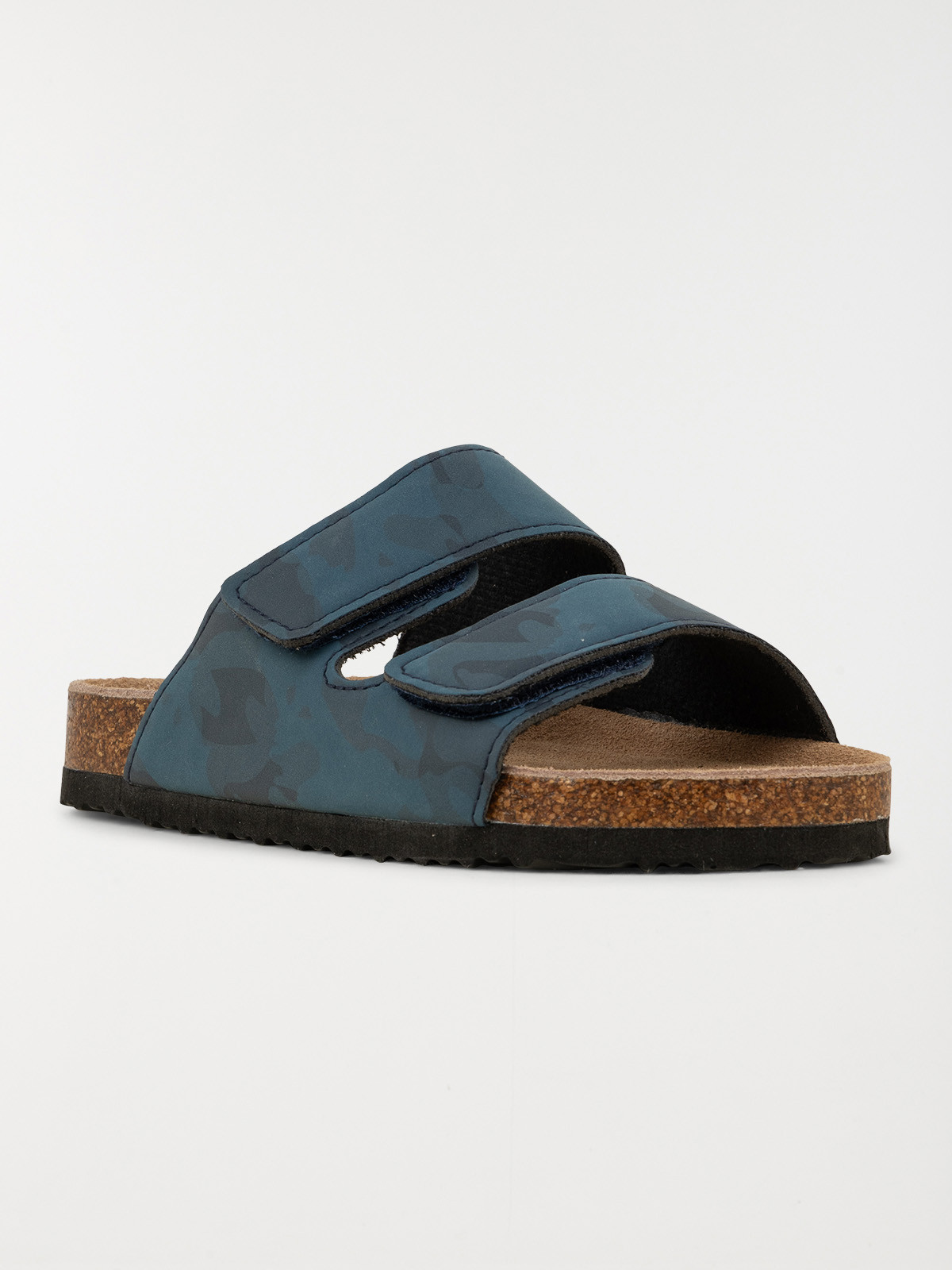 Mules coloris navy garçon (31-39)