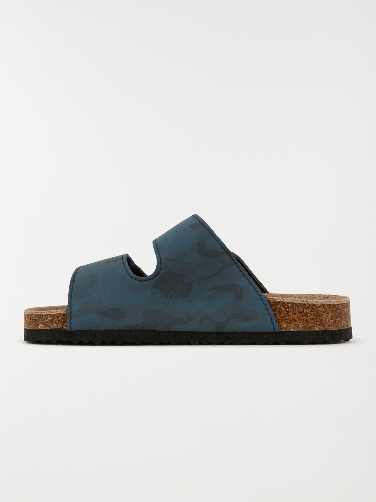 Mules coloris navy garçon (31-39)