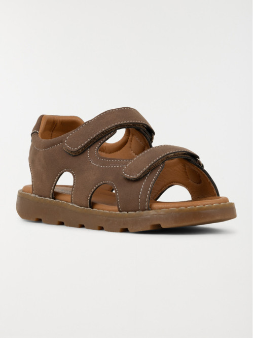 Sandales coloris marron...