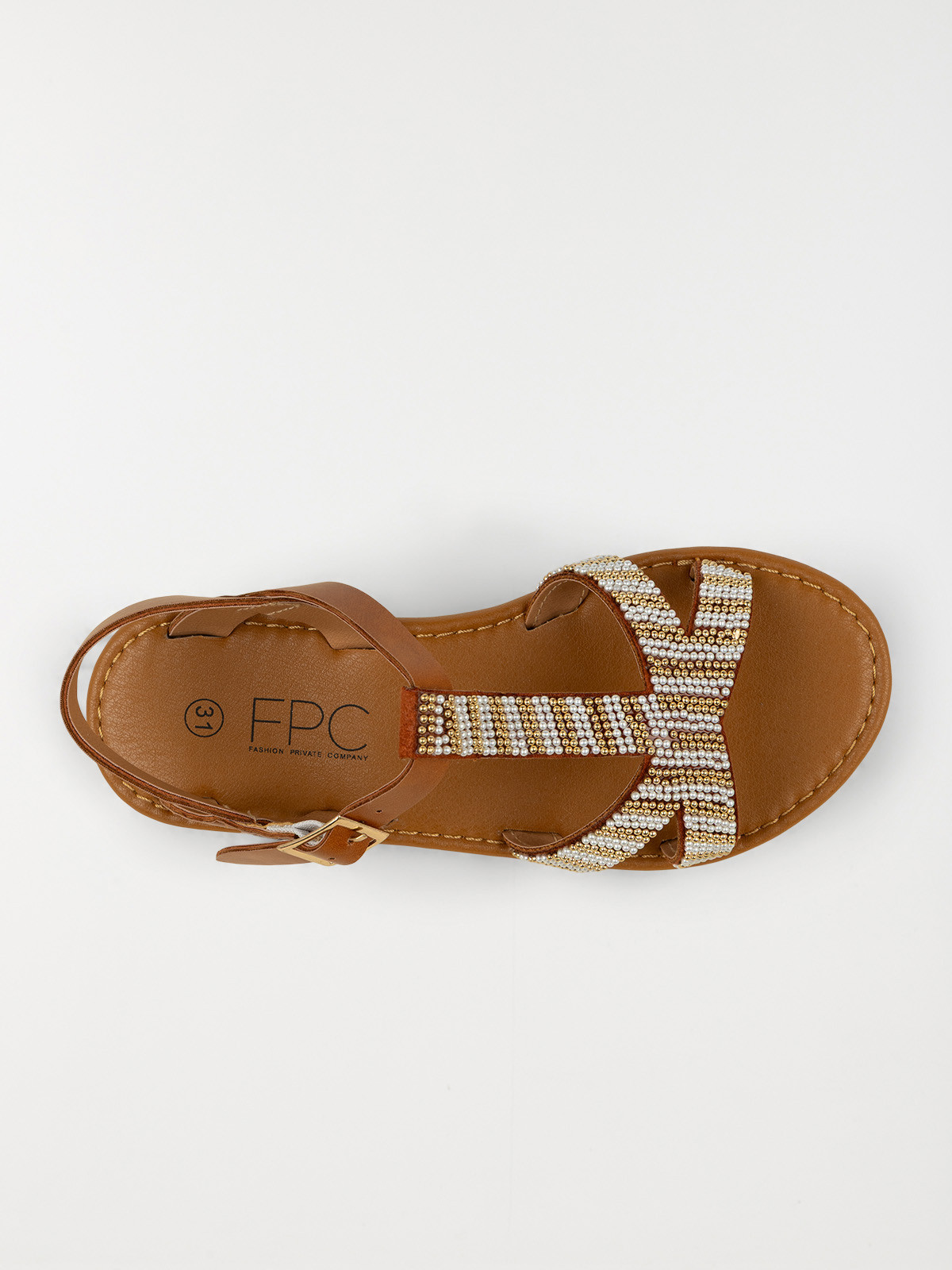 Sandales perles fille (31-36)