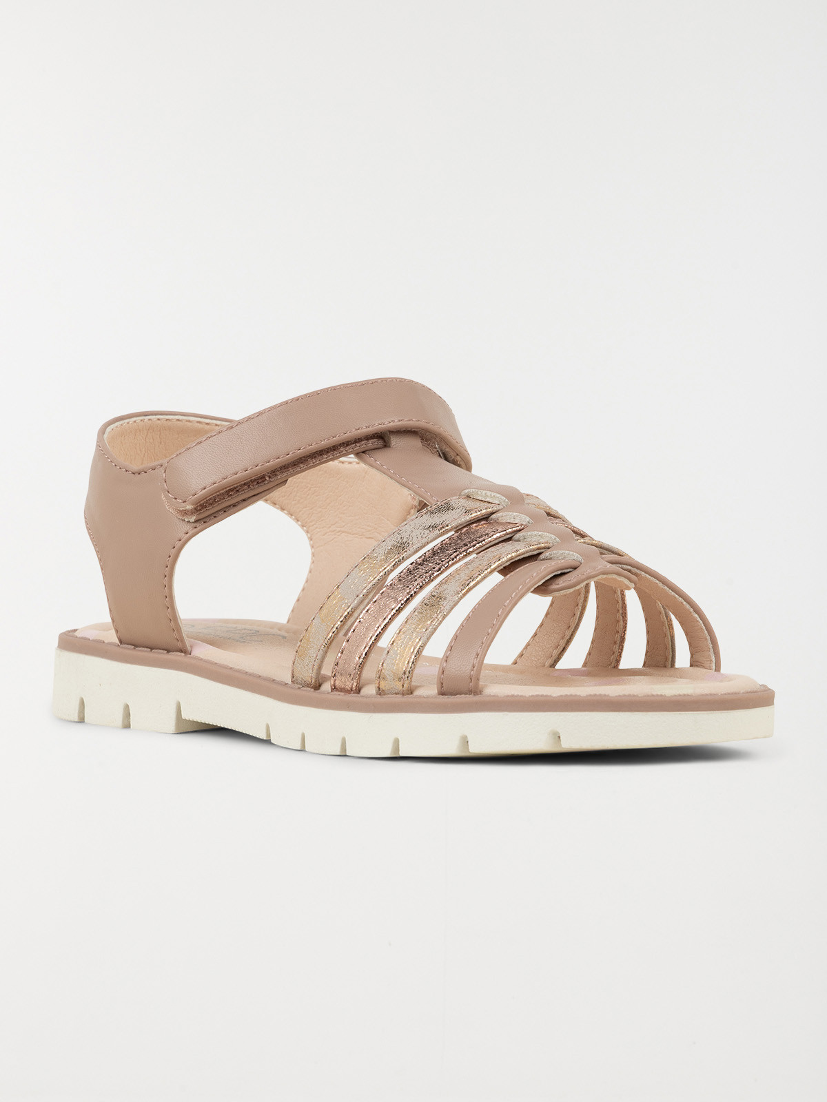 Sandales roses scratch fille (31-36) Sandales roses scratch fille (31-36)