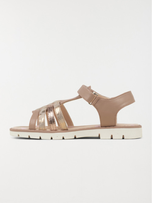 Sandales roses scratch...