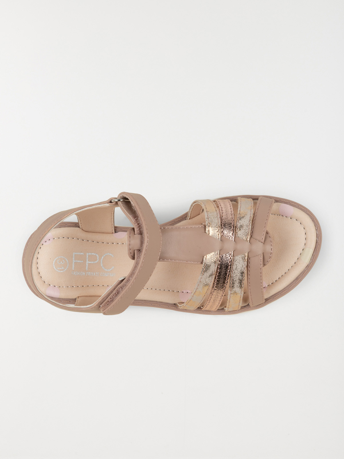 Sandales roses scratch fille (31-36) Sandales roses scratch fille (31-36)