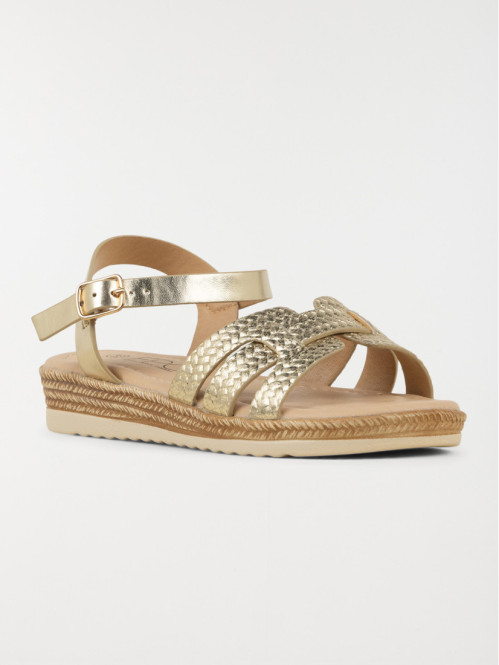 Sandales fille coloris doré...