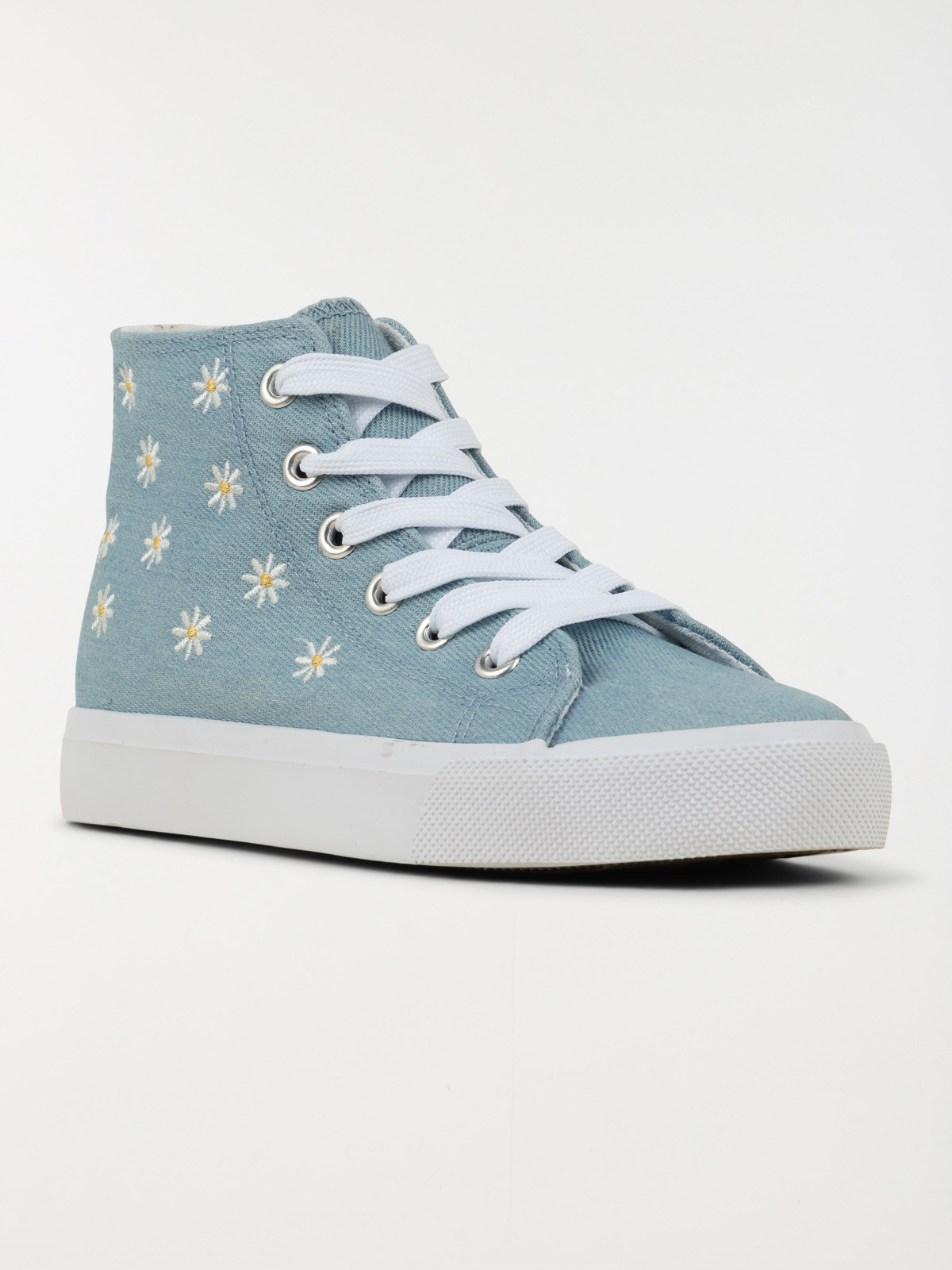 Tennis montantes fleurs fille (31-36)