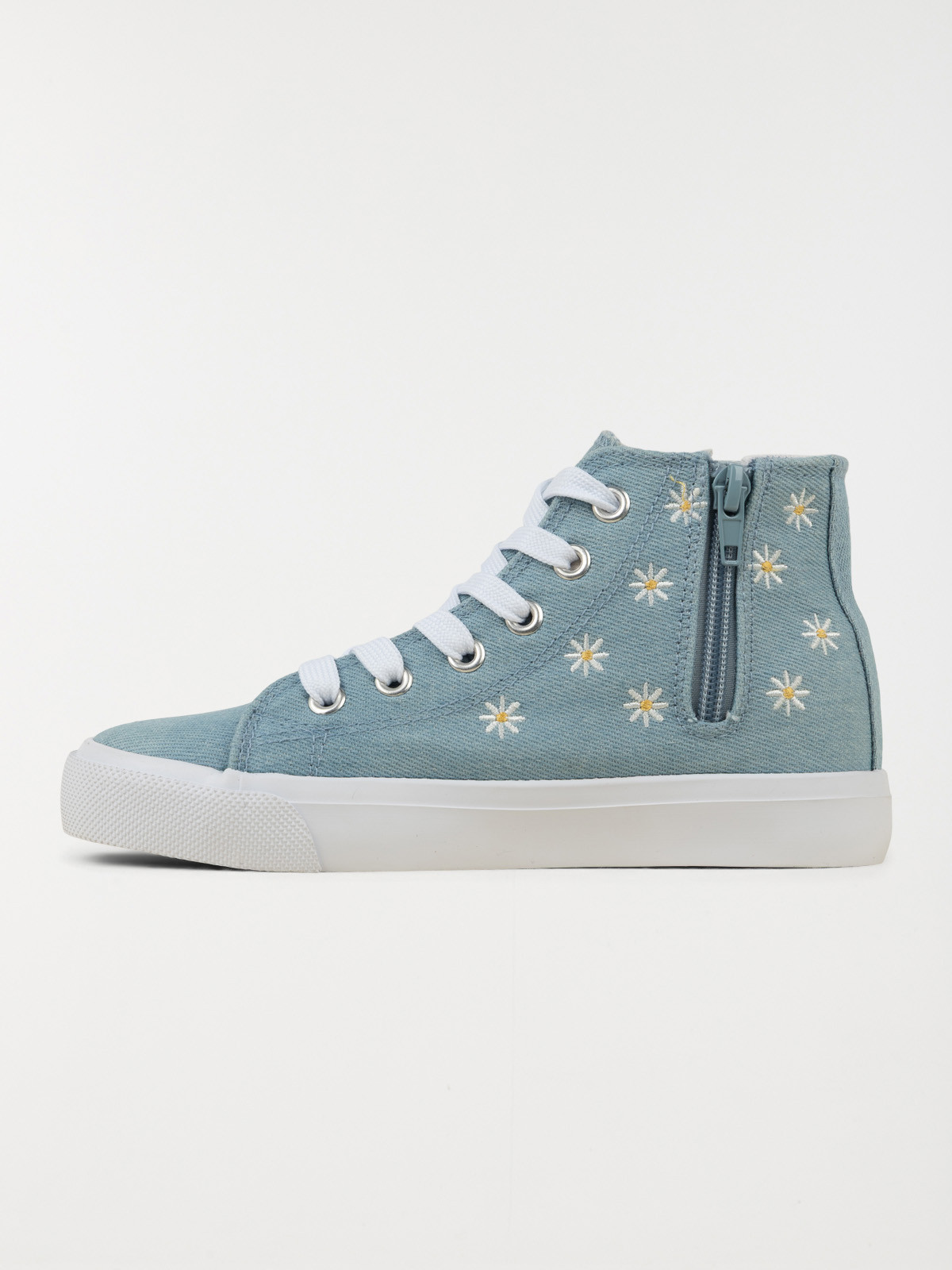 Tennis montantes fleurs fille (31-36)