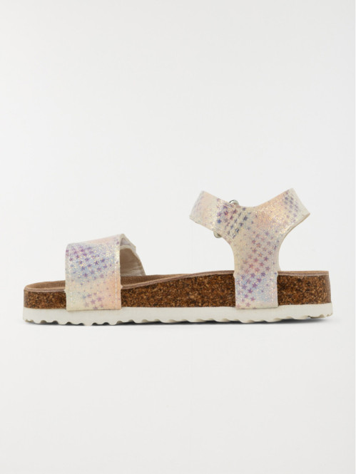 Sandales multicolore fille...