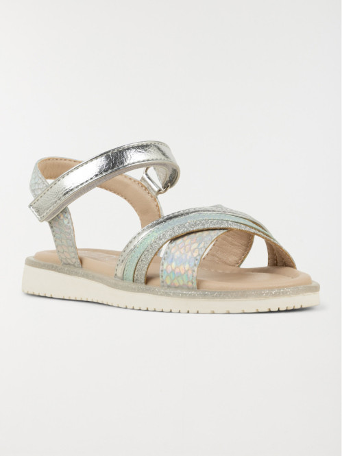 Sandales à scratch fille...