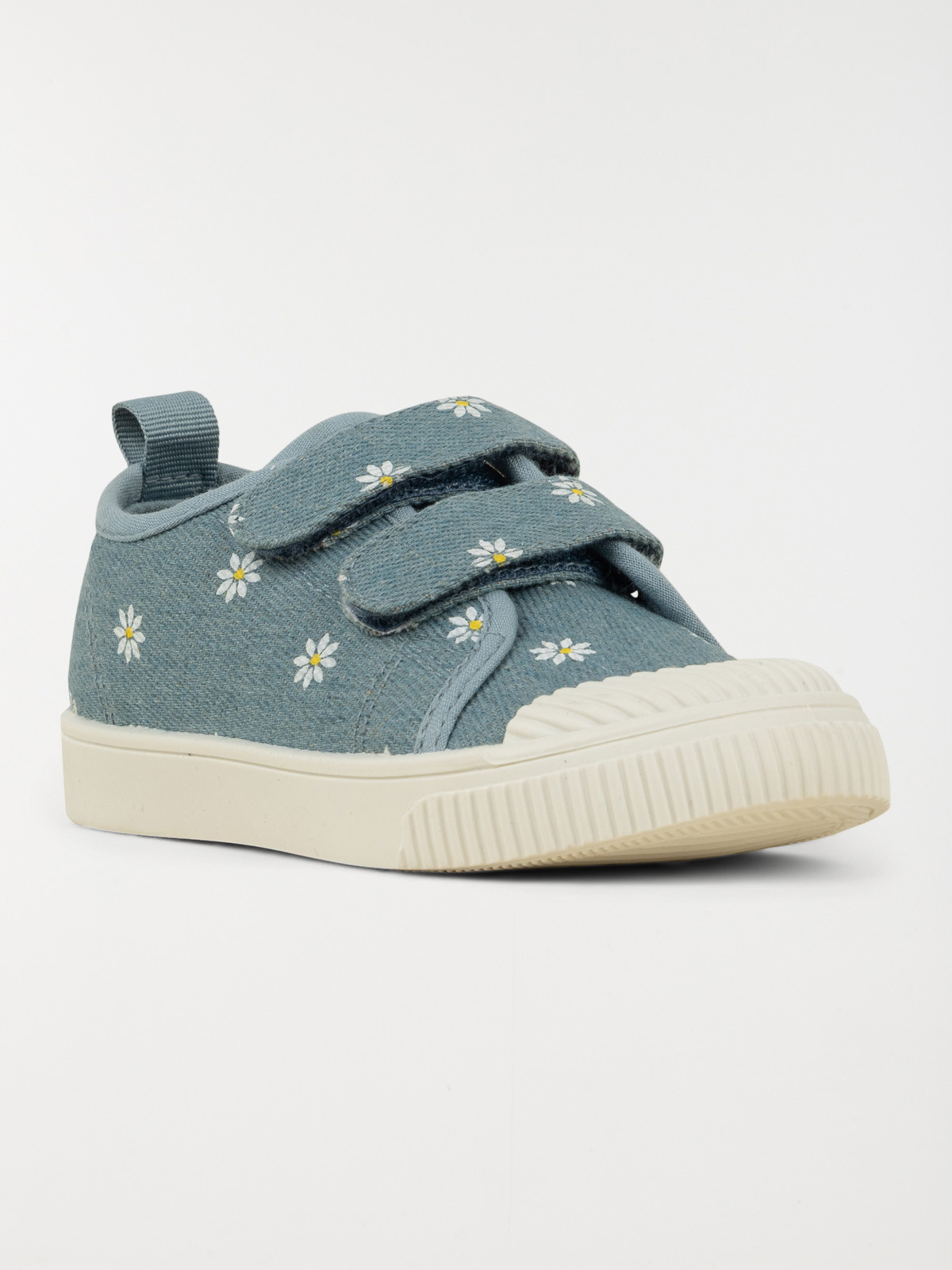 Tennis toile fleurie fille (24-30)