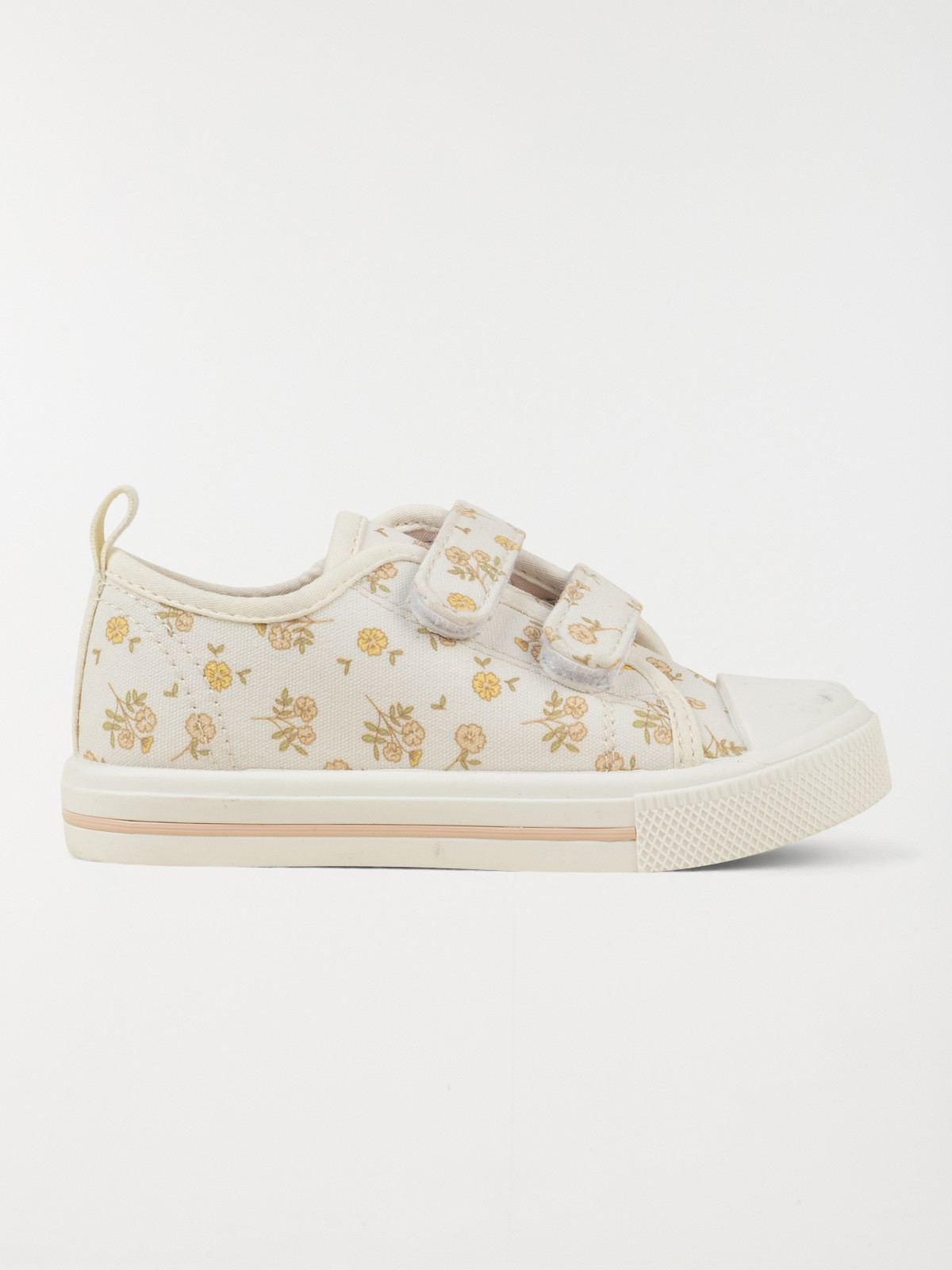 Tennis toile fleurie fille (24-30)