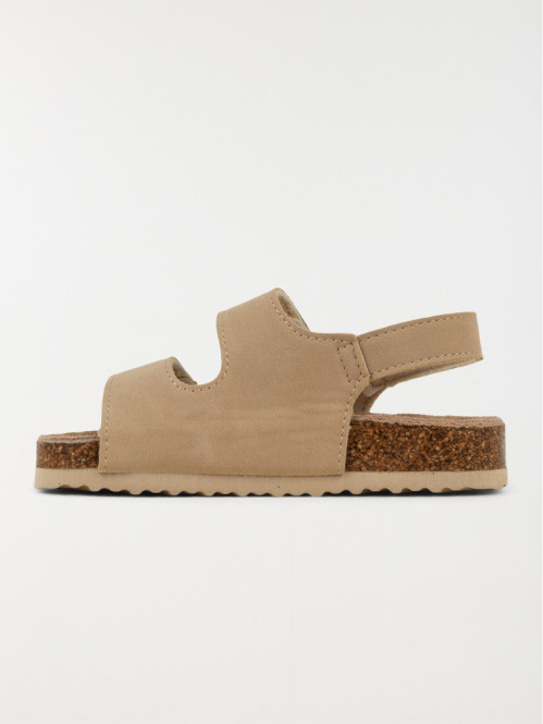 Sandales coloris beige...