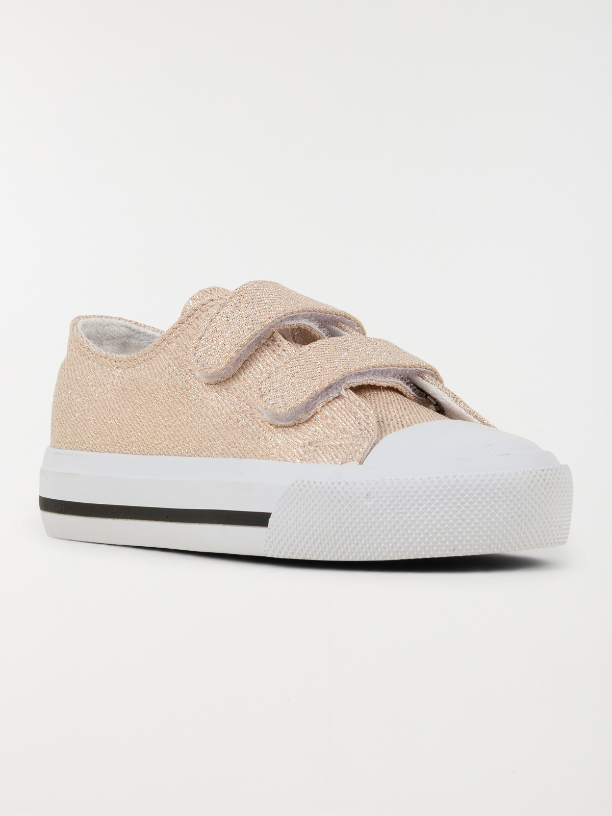 Tennis toile rose fille (24-30)