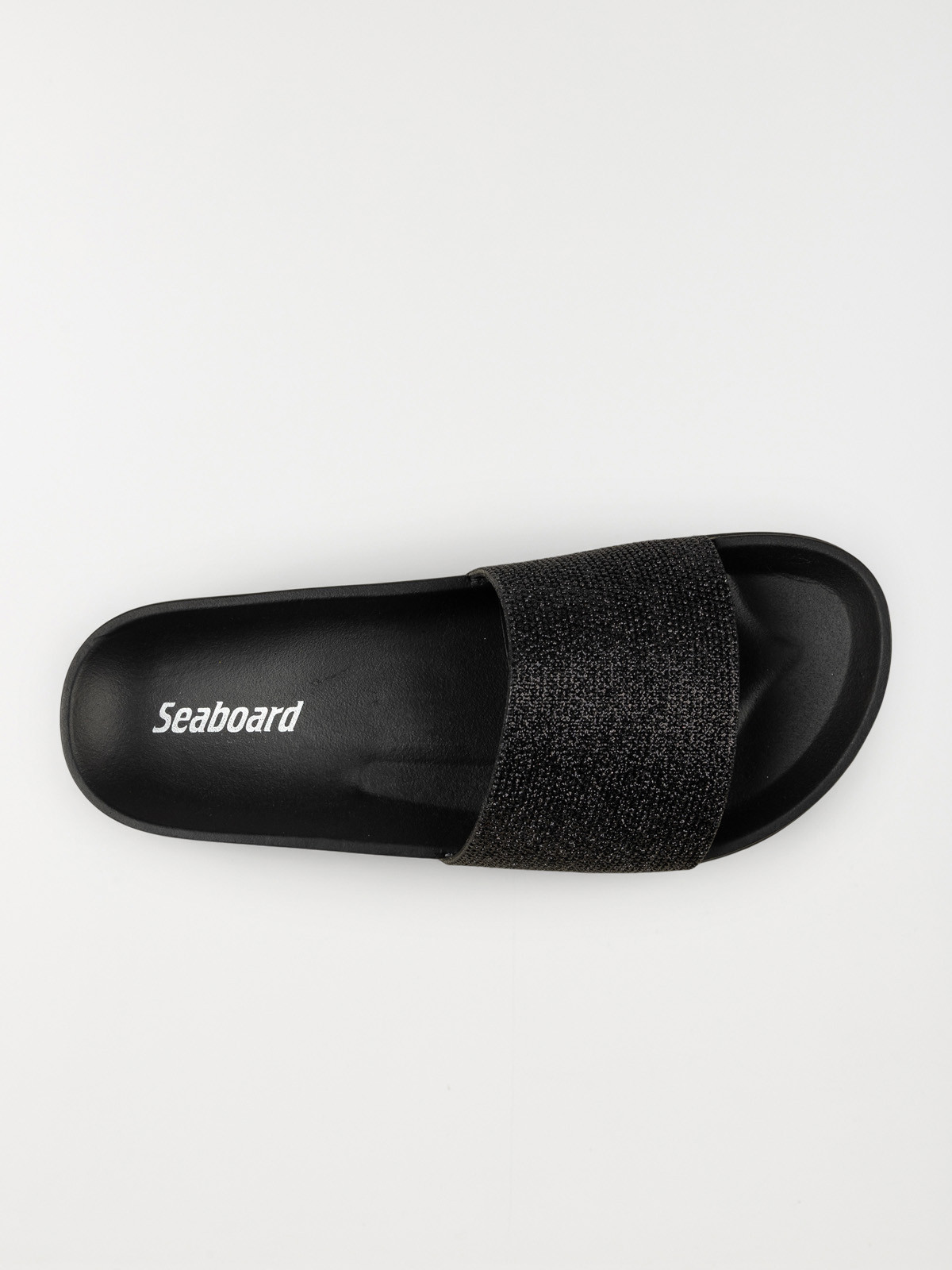 Claquette strass noire femme (36-41) Claquette strass noire femme (36-41)