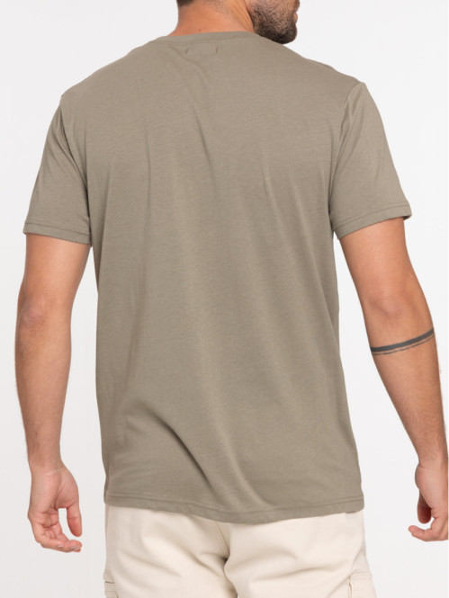 T-shirt imprimé tilleul homme
