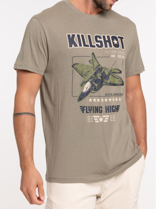 T-shirt imprimé tilleul homme