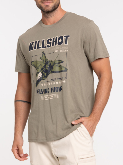 T-shirt imprimé tilleul homme