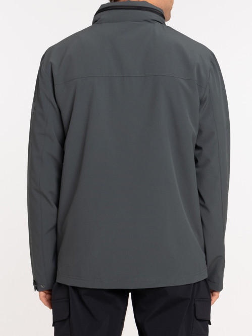 Blouson multipoches gris...